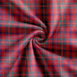 Scottish MacDonald of Glenaladale (Donald of Glenaladale) Weathered Clan Crest Tartan V neck Knitted Fleece Cardigans