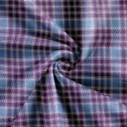 Scottish MacDonald Lord of the Isles Hunting Blue (Donald Lord of the Isles Hunting Blue) Weathered Clan Crest Tartan V neck Knitted Fleece Cardigans