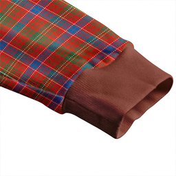 Scottish Lumsden Waistcoat Ancient Clan Crest Tartan V neck Knitted Fleece Cardigans