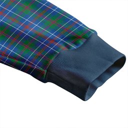 Scottish MacHardy Modern Clan Crest Tartan V neck Knitted Fleece Cardigans