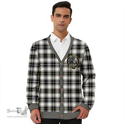 Scottish MacFie of Colonsay Dress (MacPhee of Colonsay Dress) Modern Clan Crest Tartan V neck Knitted Fleece Cardigans