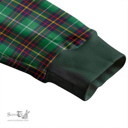 Scottish Inglis Modern Clan Crest Tartan V neck Knitted Fleece Cardigans