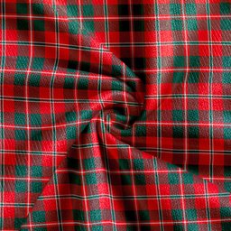 Scottish MacDonald of Glenaladale (Donald of Glenaladale) 2006 Modern Clan Crest Tartan V neck Knitted Fleece Cardigans