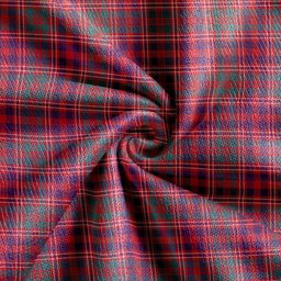 Scottish MacColl (MacCall) Weathered Clan Crest Tartan V neck Knitted Fleece Cardigans