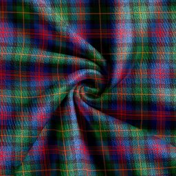 Scottish Logan Modern Clan Crest Tartan V neck Knitted Fleece Cardigans