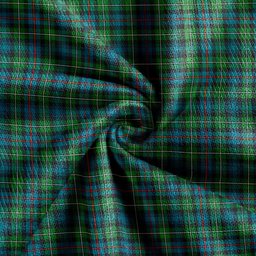 Scottish MacKenzie Ancient Clan Crest Tartan V neck Knitted Fleece Cardigans