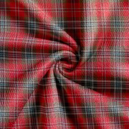 Scottish MacLean of Duart Weathered Clan Crest Tartan V neck Knitted Fleece Cardigans