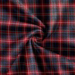 Scottish MacDonald Sir John A (Donald Sir John A) Modern Clan Crest Tartan V neck Knitted Fleece Cardigans