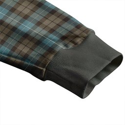 Scottish MacKirdy Weathered Clan Crest Tartan V neck Knitted Fleece Cardigans