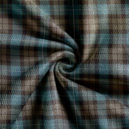 Scottish MacKirdy Weathered Clan Crest Tartan V neck Knitted Fleece Cardigans