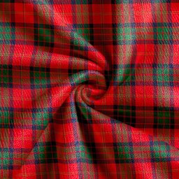 Scottish MacPherson of Cluny Modern Clan Crest Tartan V neck Knitted Fleece Cardigans