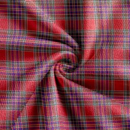 Scottish MacBean (MacBain) Weathered Clan Crest Tartan V neck Knitted Fleece Cardigans