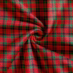 Scottish MacNicol Ancient Clan Crest Tartan V neck Knitted Fleece Cardigans