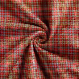 Scottish Ogilvie of Airlie Ancient Clan Crest Tartan V neck Knitted Fleece Cardigans