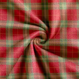 Scottish Maver Weathered Clan Crest Tartan V neck Knitted Fleece Cardigans