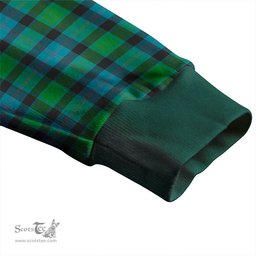Scottish MacTaggart Ancient Clan Crest Tartan V neck Knitted Fleece Cardigans