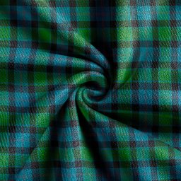 Scottish MacTaggart Ancient Clan Crest Tartan V neck Knitted Fleece Cardigans