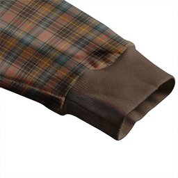 Scottish Stewart Hunting Weathered Clan Crest Tartan V neck Knitted Fleece Cardigans