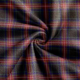 Scottish Watt (Wate) Weathered Clan Crest Tartan V neck Knitted Fleece Cardigans