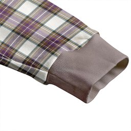 Scottish Richards (Pritchard) Weathered Clan Crest Tartan V neck Knitted Fleece Cardigans