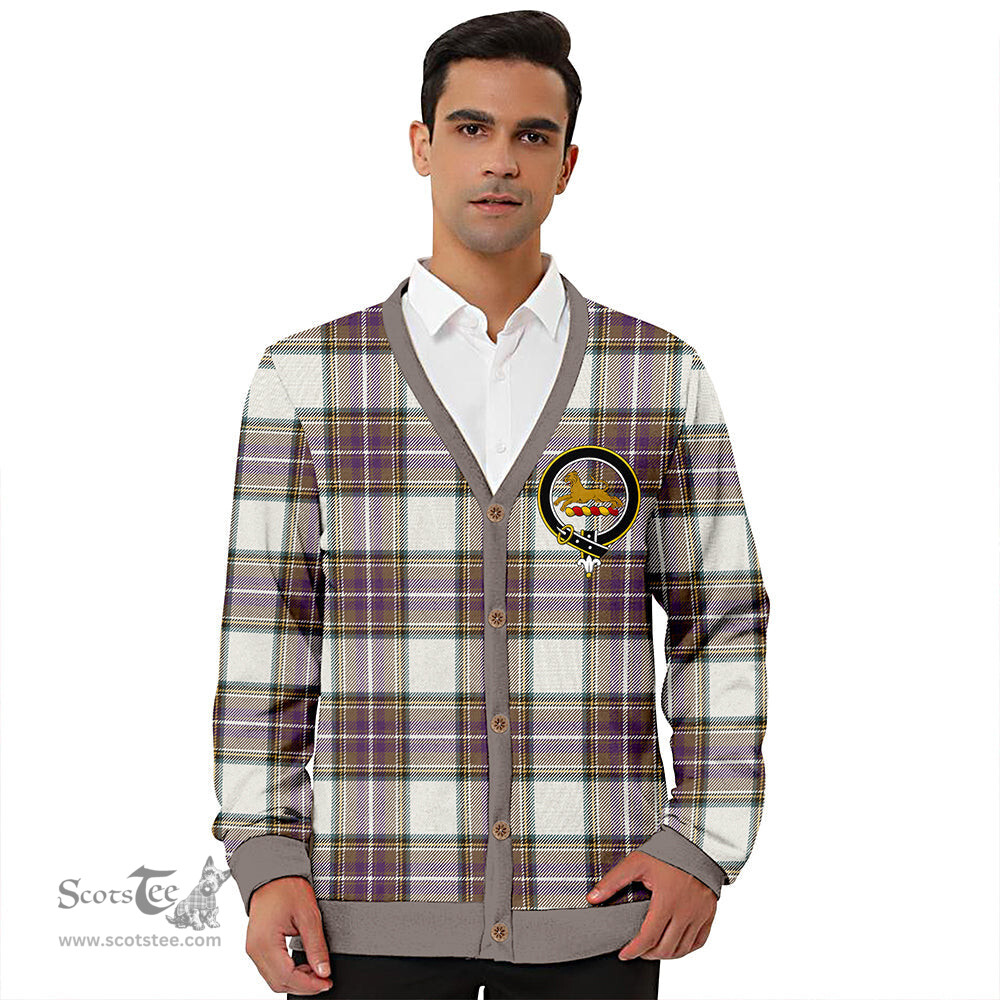 Scottish Richards (Pritchard) Weathered Clan Crest Tartan V neck Knitted Fleece Cardigans