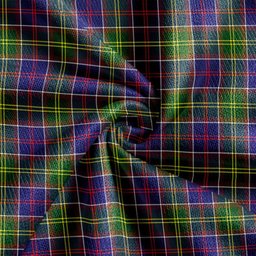 Scottish Whitefoord Modern Clan Crest Tartan V neck Knitted Fleece Cardigans