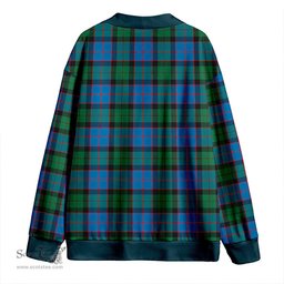Scottish MacWilliam (Williamson) Modern Clan Crest Tartan V neck Knitted Fleece Cardigans