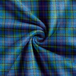 Scottish Rankin Ancient Clan Crest Tartan V neck Knitted Fleece Cardigans