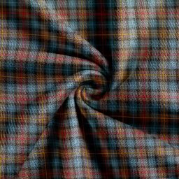 Scottish Smith (MacGowan Hunting) Weathered Clan Crest Tartan V neck Knitted Fleece Cardigans