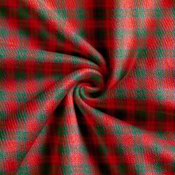 Scottish MacNab Ancient Clan Crest Tartan V neck Knitted Fleece Cardigans