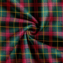 Scottish Martin Modern Clan Crest Tartan V neck Knitted Fleece Cardigans
