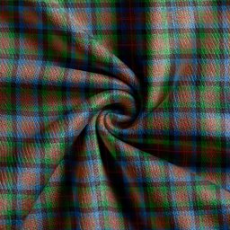 Scottish Tennant Ancient Clan Crest Tartan V neck Knitted Fleece Cardigans