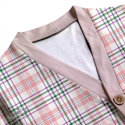 Scottish Shaw Women's Dress Modern Clan Crest Tartan V neck Knitted Fleece Cardigans