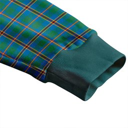 Scottish Snodgrass Modern Clan Crest Tartan V neck Knitted Fleece Cardigans