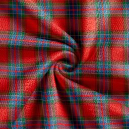 Scottish MacRae of Ardentoul Ancient Clan Crest Tartan V neck Knitted Fleece Cardigans