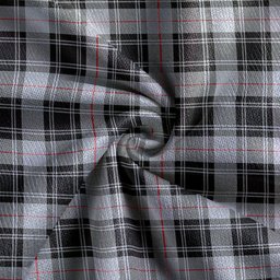 Scottish Moffat Modern Clan Crest Tartan V neck Knitted Fleece Cardigans