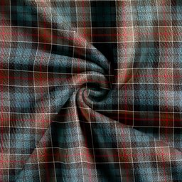Scottish Colquhoun Weathered Clan Crest Tartan V neck Knitted Fleece Cardigans