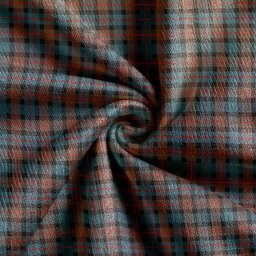 Scottish Murray of Atholl variation (Murray of Atholl; variation) Weathered Clan Crest Tartan V neck Knitted Fleece Cardigans