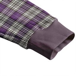 Scottish Napier Weathered Clan Crest Tartan V neck Knitted Fleece Cardigans