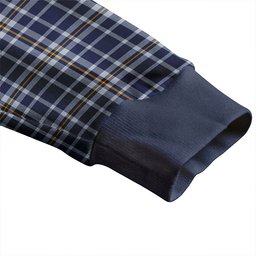 Scottish Ochterlony (Auchterlony) Modern Clan Crest Tartan V neck Knitted Fleece Cardigans