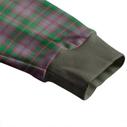 Scottish MacPherson of Glentruim Ancient Clan Crest Tartan V neck Knitted Fleece Cardigans