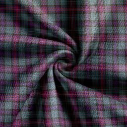 Scottish Rankin (Dalgliesh) Weathered Clan Crest Tartan V neck Knitted Fleece Cardigans