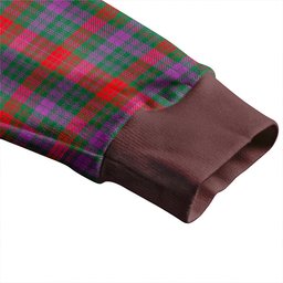 Scottish Ross (Wilsons) Weathered Clan Crest Tartan V neck Knitted Fleece Cardigans