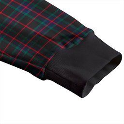 Scottish Nairn Modern Clan Crest Tartan V neck Knitted Fleece Cardigans