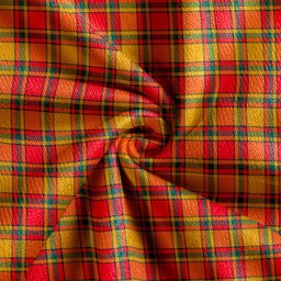 Scottish Scrimgeour of Glassary Modern Clan Crest Tartan V neck Knitted Fleece Cardigans