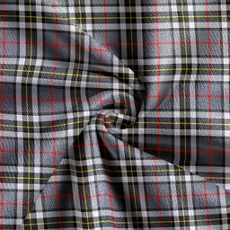 Scottish Thomson Grey (MacThomas/Thompson Grey) Ancient Clan Crest Tartan V neck Knitted Fleece Cardigans