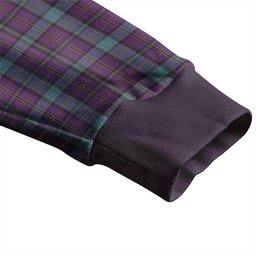 Scottish Weir Weathered Clan Crest Tartan V neck Knitted Fleece Cardigans