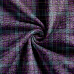 Scottish Weir Weathered Clan Crest Tartan V neck Knitted Fleece Cardigans