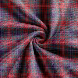 Scottish Wilson Weathered Clan Crest Tartan V neck Knitted Fleece Cardigans
