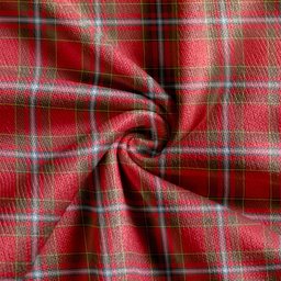Scottish Stewart of Fingask Weathered Clan Crest Tartan V neck Knitted Fleece Cardigans